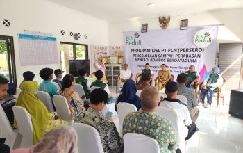 Ubah Sampah Jadi Manfaat, PLN UIT JBM Bangun Rumah Kompos di Surabaya