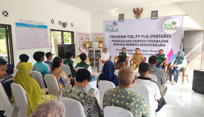 Ubah Sampah Jadi Manfaat, PLN UIT JBM Bangun Rumah Kompos di Surabaya