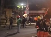 Demo Ojol Berlanjut, Polsek Tegalsari Dirusak Massa