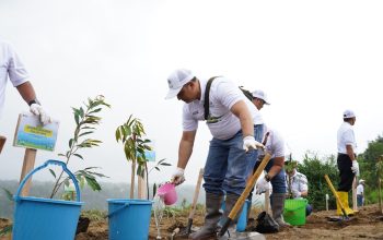 Peringati HMPI 2025, PLN Grup Jawa Timur Tanam 10.000 Bibit Pohon Konservasi