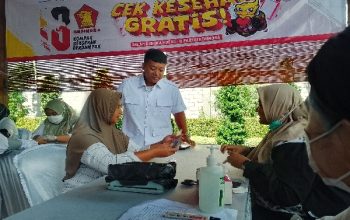 Gelar Cek Kesehatan di Balas Klumprik, Legislator Gerindra Alif Iman Waluyo Sentil Akurasi Data Stunting di Perbatasan