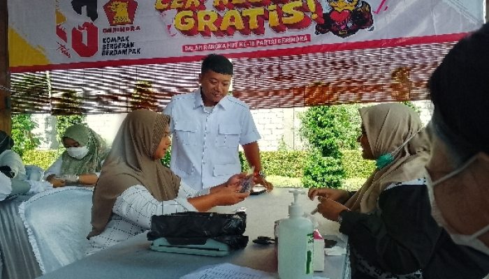 Gelar Cek Kesehatan di Balas Klumprik, Legislator Gerindra Alif Iman Waluyo Sentil Akurasi Data Stunting di Perbatasan
