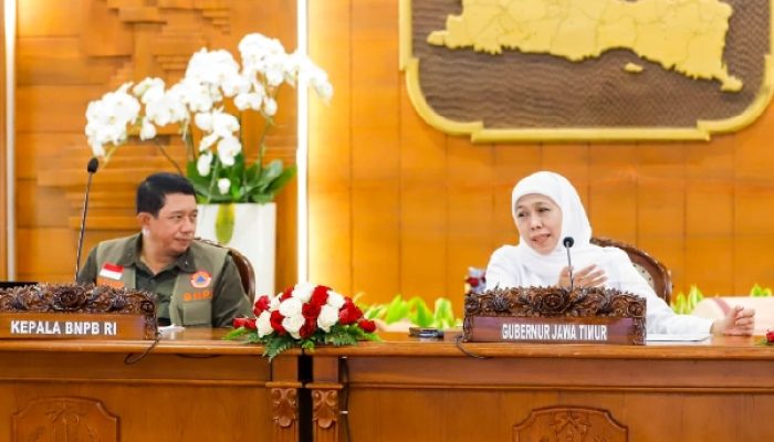 Jawa Timur Siaga Darurat Kekeringan 2026, Khofifah dan BNPB Siapkan Strategi Modifikasi Cuaca