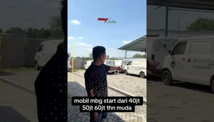 Heboh! Mobil Operasional MBG Dijual Mulai Rp40 Jutaan, Intip Spesifikasinya